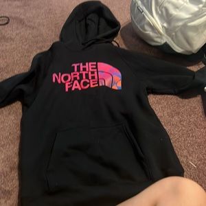 North face women’s breast cancer black hoodie